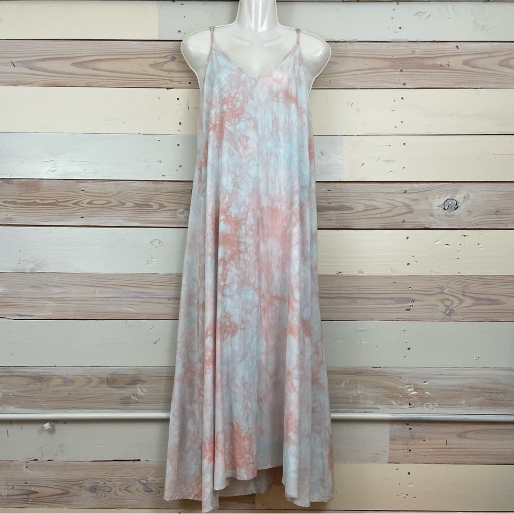 Pink & Baby Blue Sundress Women M